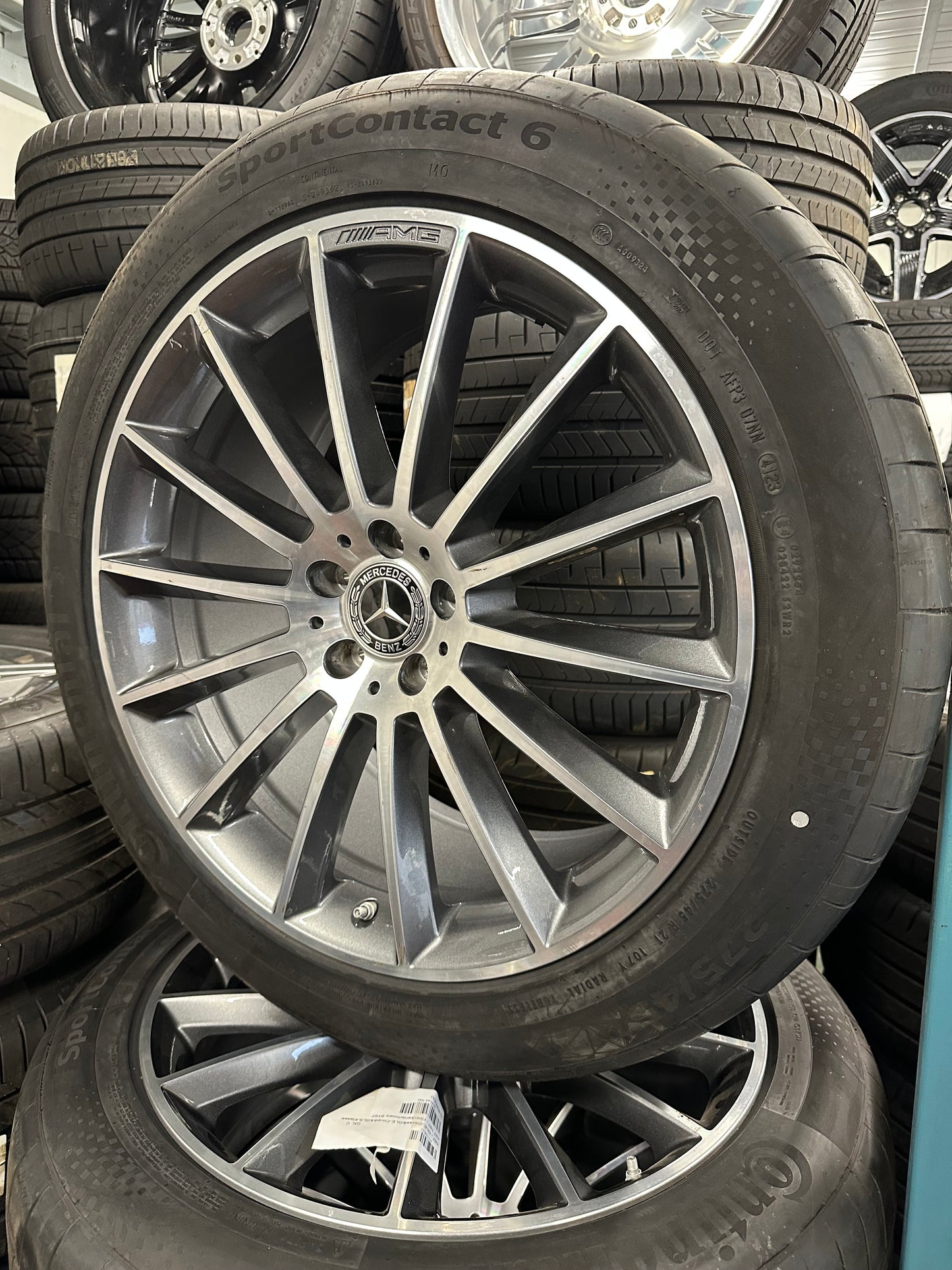 Оригинал Mercedes GLE V167 C167 AMG 21 Zoll Мерцедес ГЛЕ 21 цола AMG джанти зимен комплект Нови зимни гуми