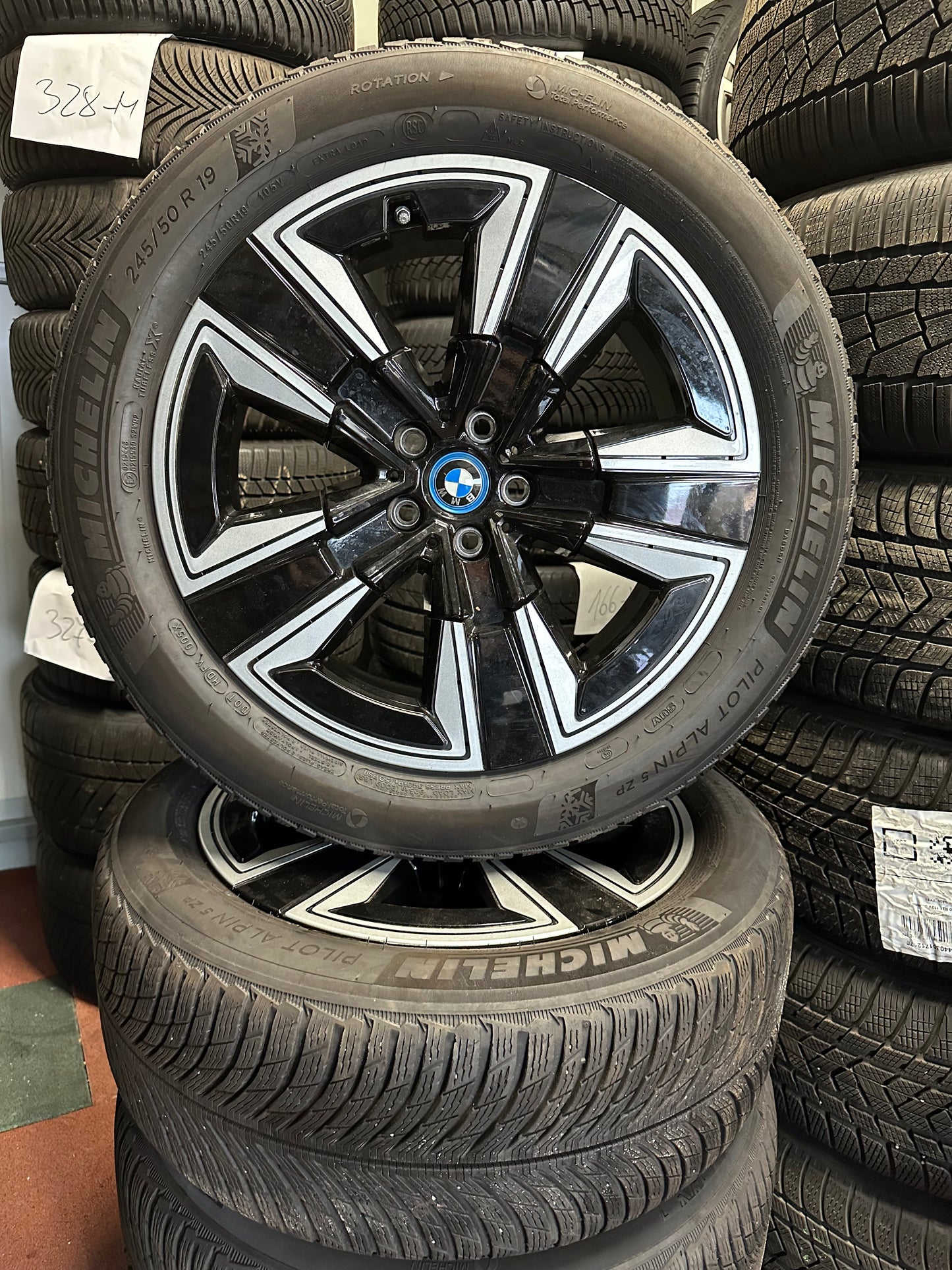 Оригинал BMW iX3 X3 X4 G01 G02 G08 19 Zoll 842 Бмв 19 цола Г01 Г02 Г08 Алуминиеви джанти зимен комплект зимни гуми