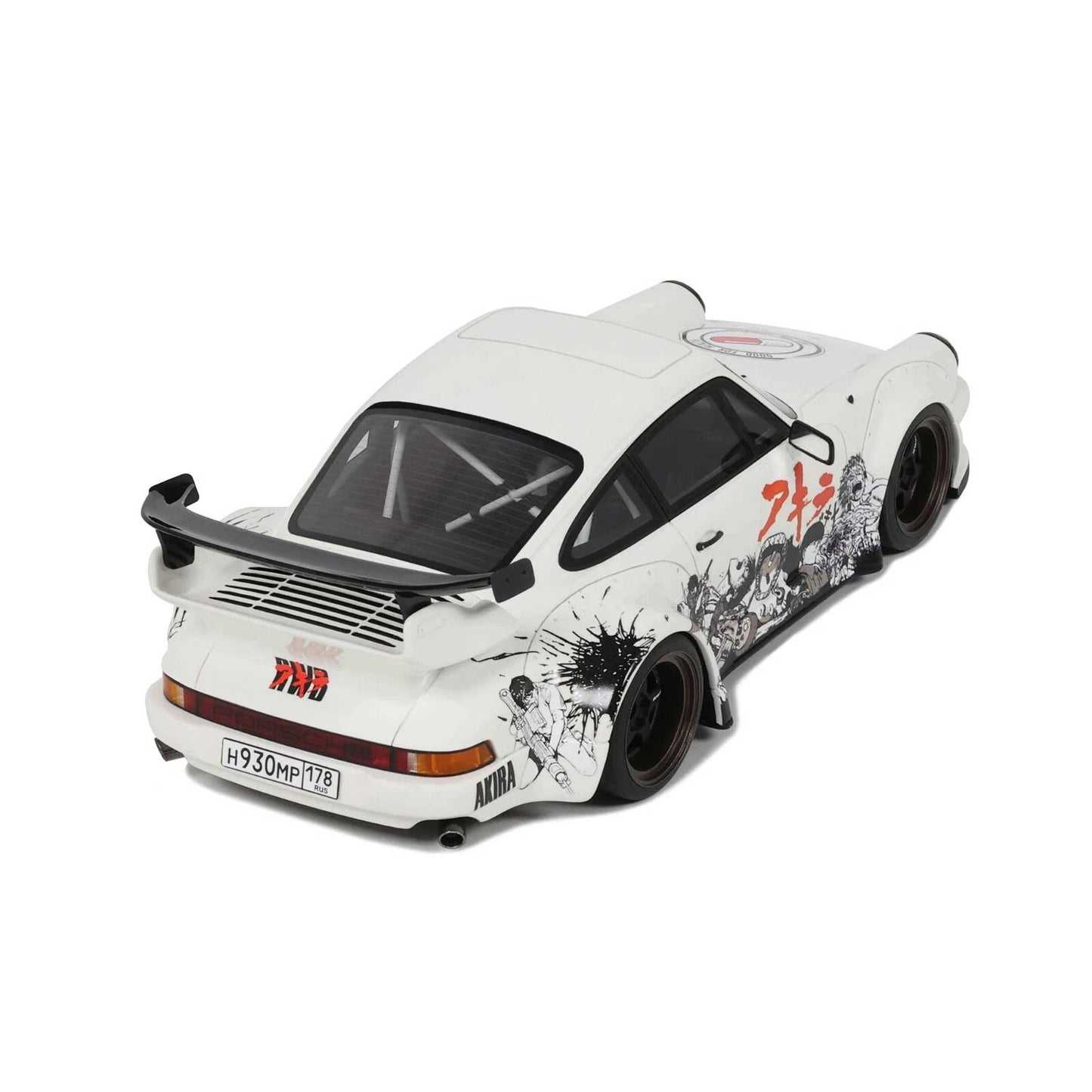 Porsche 911 RWB Rauh-Welt Akira Limitiert white 1:18 GT Spirit GT508 Порше бял Лимитирана