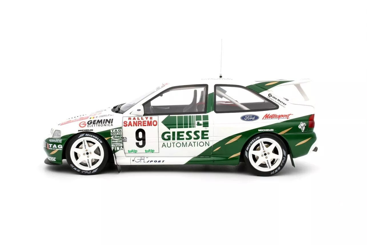 Ford Escort RS Cosworth Thiry Rally San Remo white 1:18 Ottomobile OT1038 Форд Ескорт Рали бял