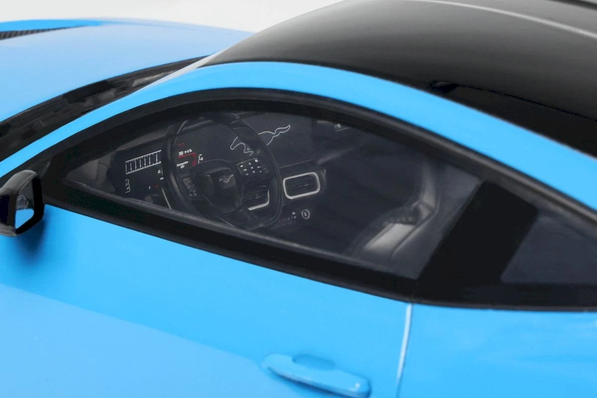 Ford Shelby Mustang GTD Grabber blue Limitiert 1:18 GT Spirit GT473 Шелби Мустанг син Лимитирана