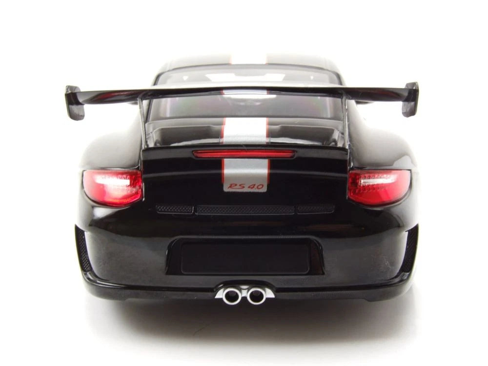 PORSCHE 911 997 GT3 RS 4.0 2011 black 1:18 Minichamps 155062220 Порше 911 997 ГТ3 черен