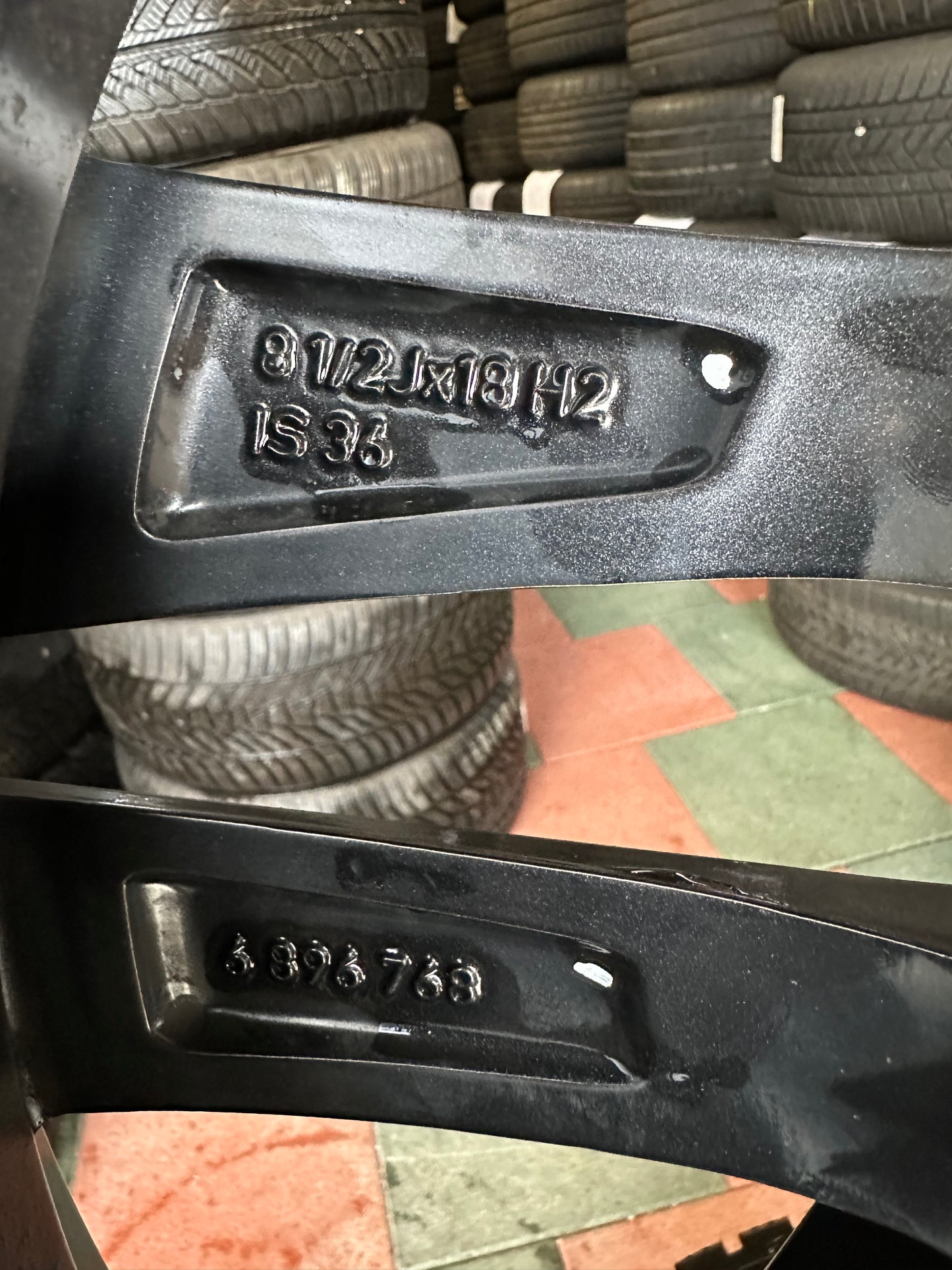 Оригинал BMW 4er i4 G26 18 Zoll Бмв и4 Г26 18 цола зимен комплект зимни гуми