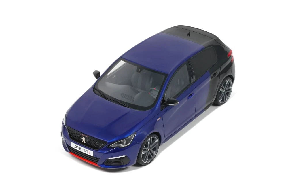 Peugeot 308 GTI 2018 blue Limited 1:18 Ottomobile OT922 Пежо 308 ГТИ Лимитирана син