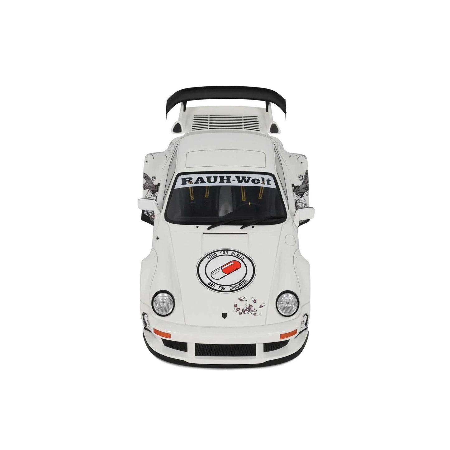 Porsche 911 RWB Rauh-Welt Akira Limitiert white 1:18 GT Spirit GT508 Порше бял Лимитирана