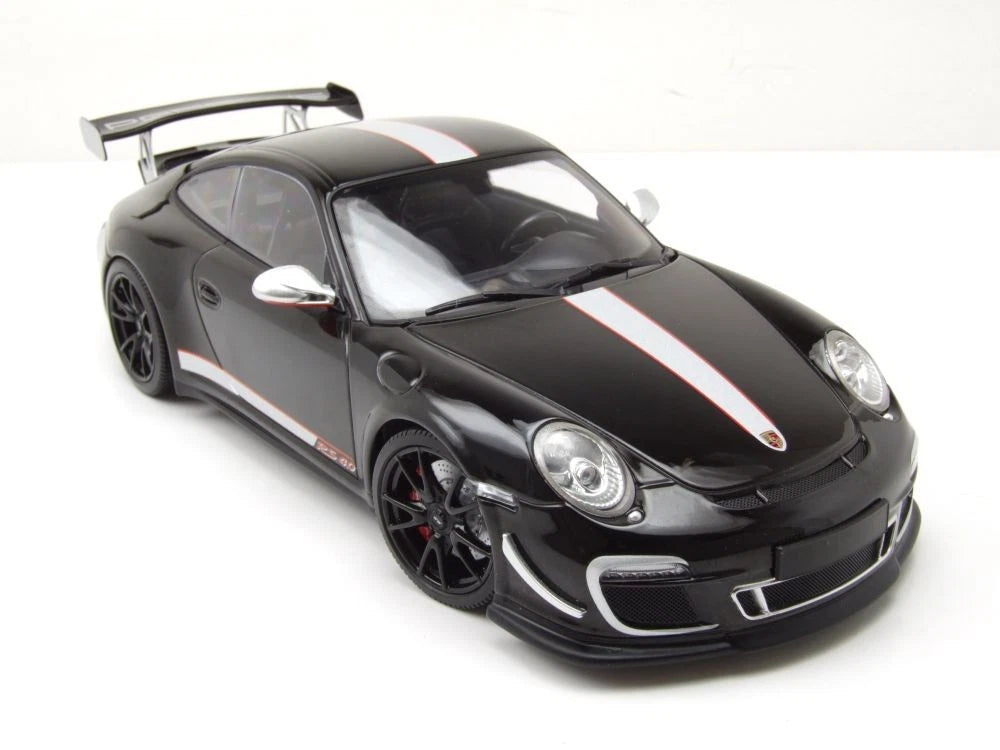 PORSCHE 911 997 GT3 RS 4.0 2011 black 1:18 Minichamps 155062220 Порше 911 997 ГТ3 черен