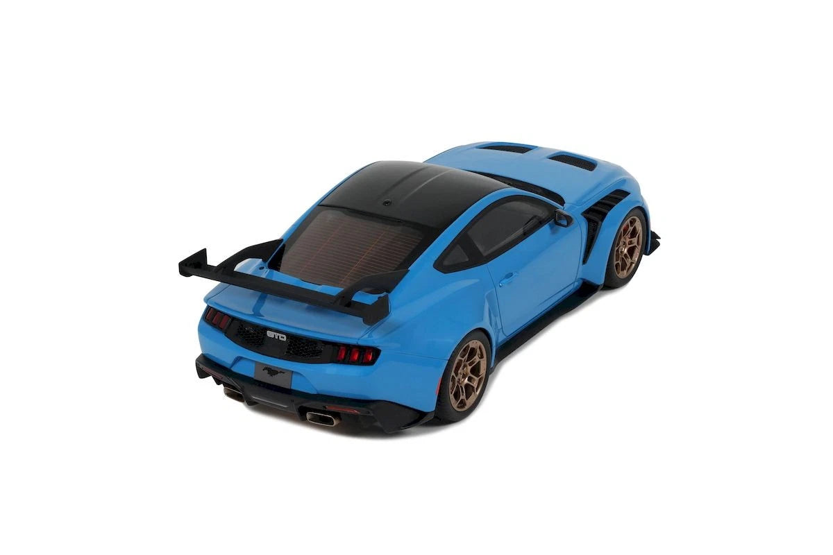 Ford Shelby Mustang GTD Grabber blue Limitiert 1:18 GT Spirit GT473 Шелби Мустанг син Лимитирана