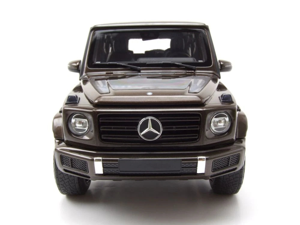 Mercedes Benz G500 braun 1:18 Minichamps 110037102 Мерцедес Бенц Г500 кафяв отваряем