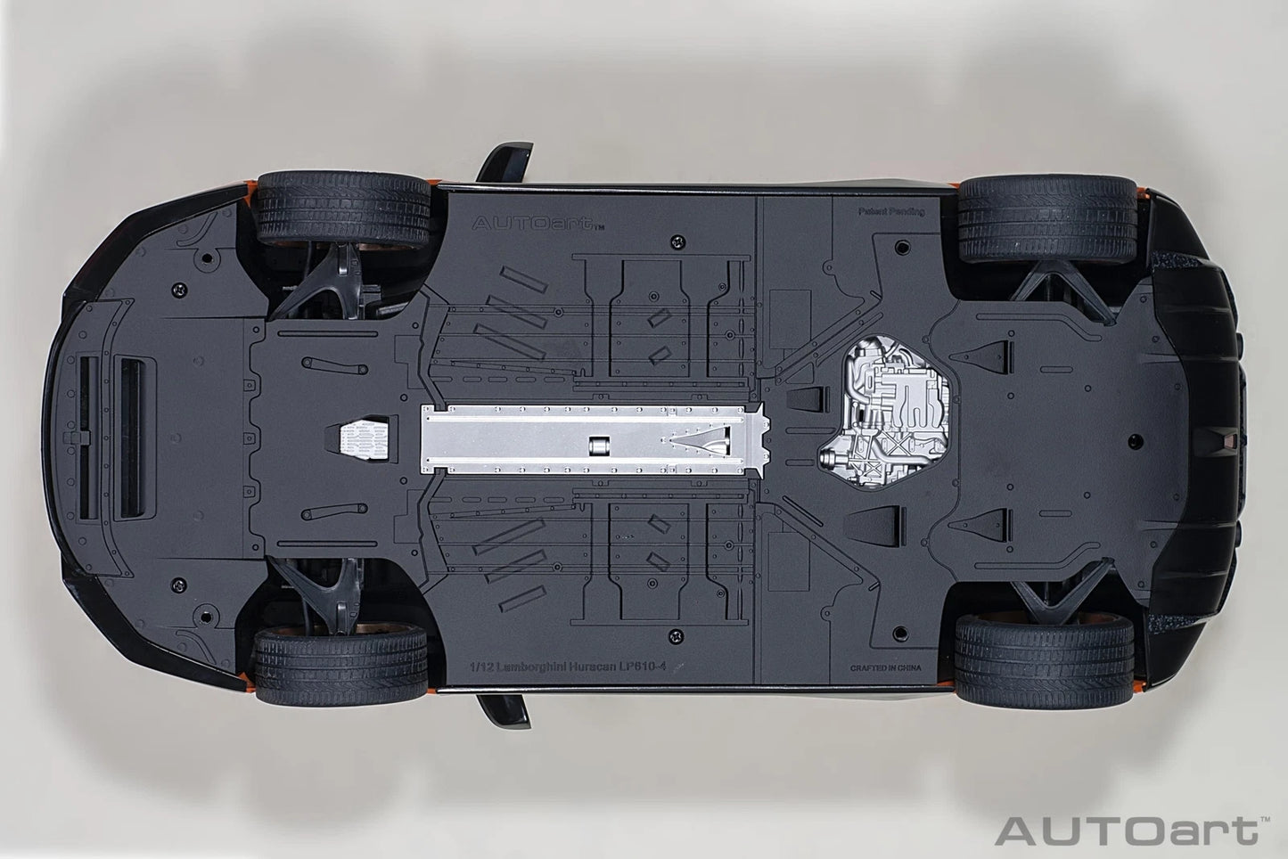 Lamborghini Huracan Perfomante Arancio Orange AUTOART 12076 1:12 Ламборгини Хуракан Перфоманте оранжев мат