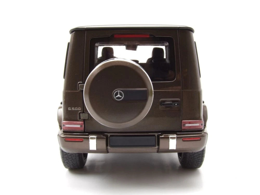 Mercedes Benz G500 braun 1:18 Minichamps 110037102 Мерцедес Бенц Г500 кафяв отваряем