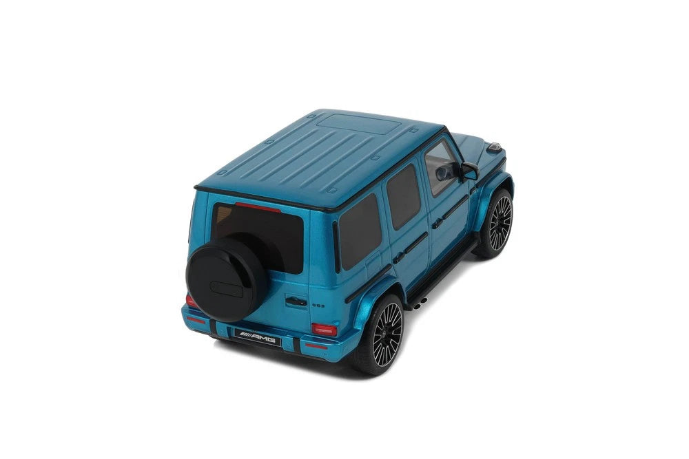 Mercedes Benz G63 V8 AMG blue 2024 Limited 1:18 GT Spirit GT925 Мерцедес Бенц Г63 АМГ син
