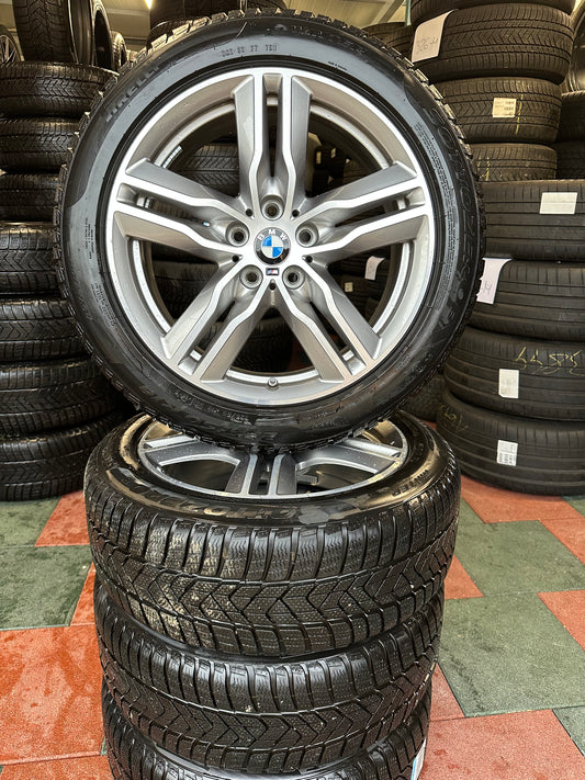 Оригинал BMW X1 X2 F48 F39 18 Zoll M570 Бмв 225 50 18 цола зимен комплект зимни гуми 5x112
