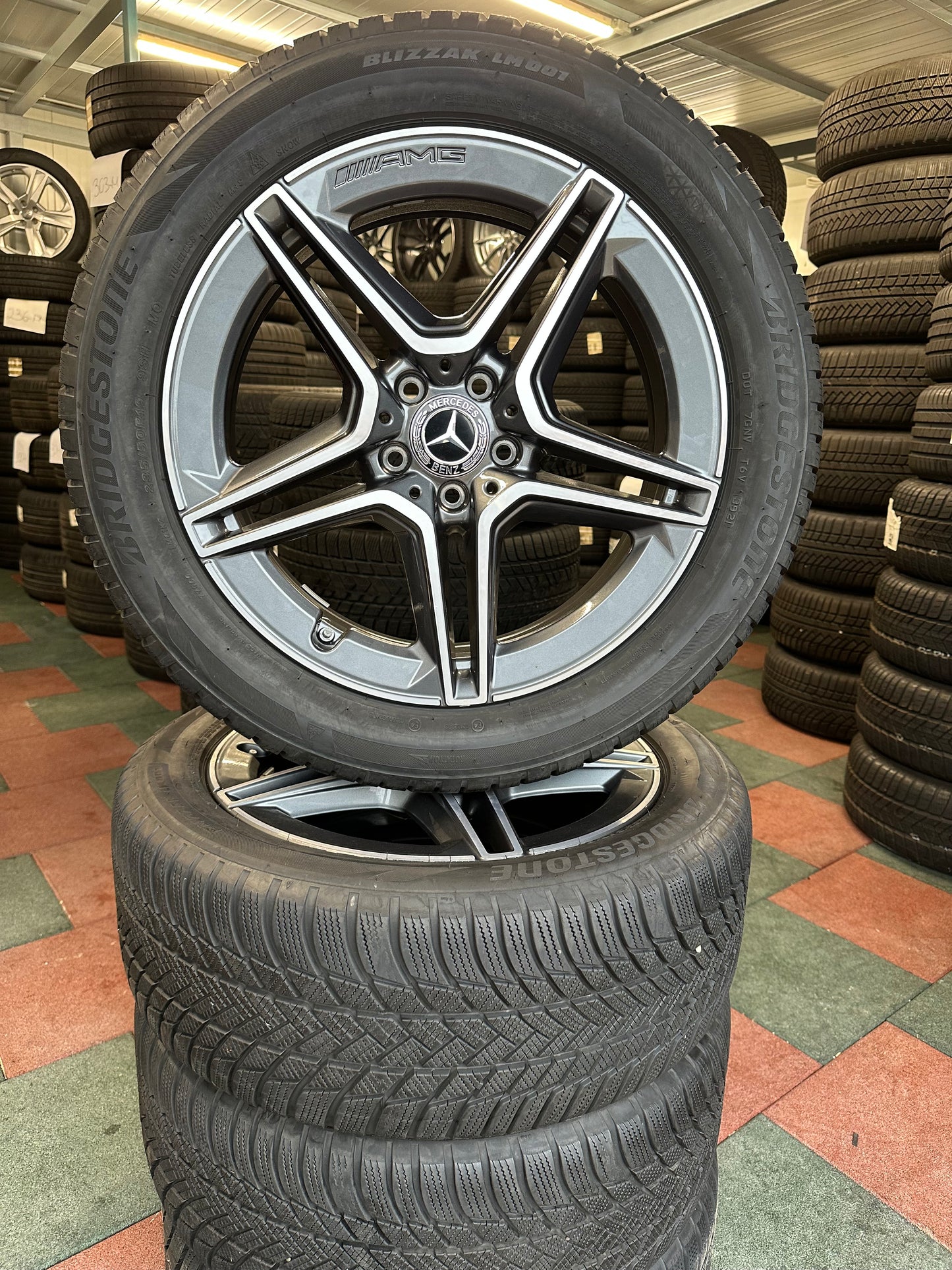 Mercedes GLA GLB H247 X247 18 Zoll AMG 19 Zoll Мерцедес ГЛА ГЛБ 19 цола алуминиеви джанти зимен комплект зимни гуми