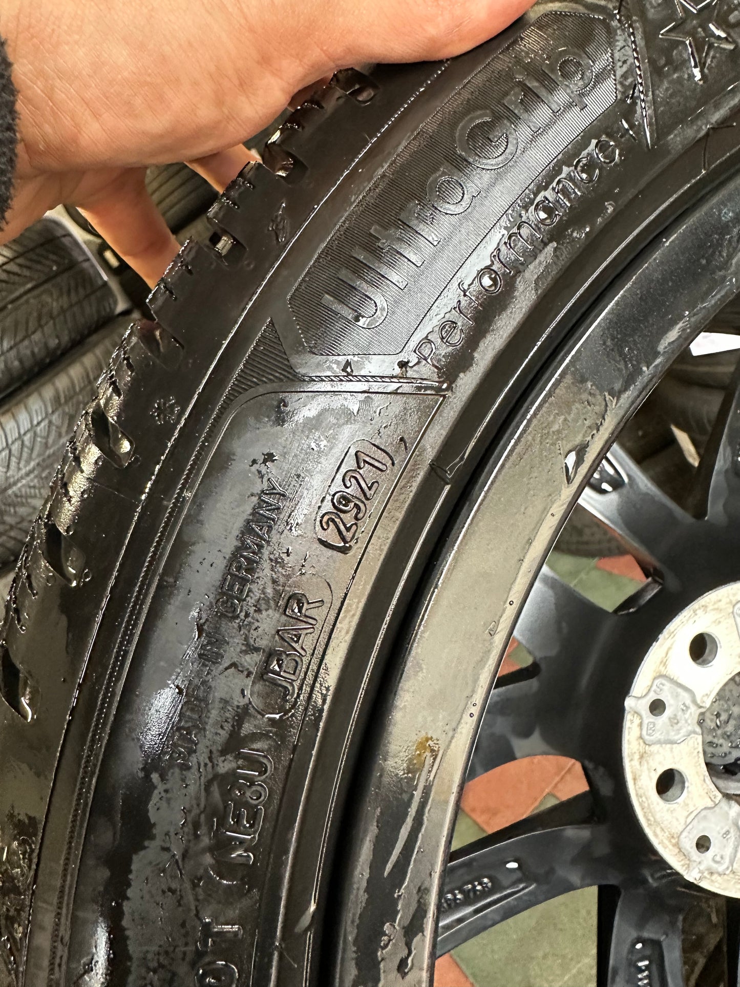 Оригинал BMW 4er i4 G26 18 Zoll Бмв и4 Г26 18 цола зимен комплект зимни гуми