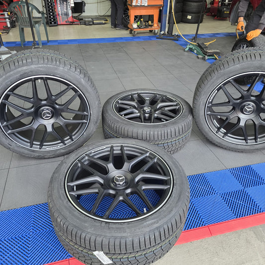 Нови Оригинал Mercedes G63 AMG G klasse 22 Zoll  Г класа W463 22 цола AMG джанти зимен комплект зимни гуми