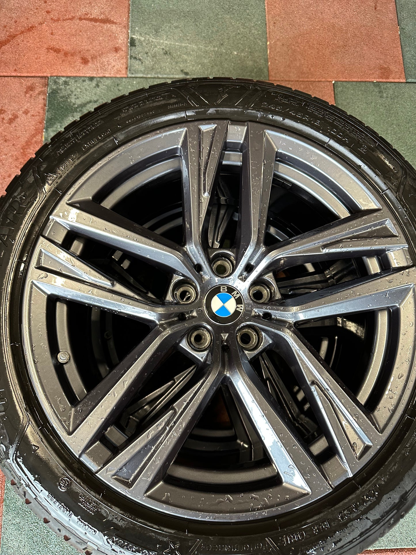 Оригинал BMW 4er i4 G26 18 Zoll Бмв и4 Г26 18 цола зимен комплект зимни гуми