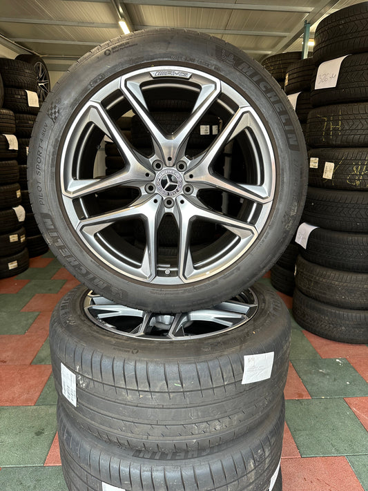 Оригинал Mercedes GLE V167 C167 AMG 21 Zoll Мерцедес ГЛЕ 21 цола AMG джанти летен комплект летни гуми