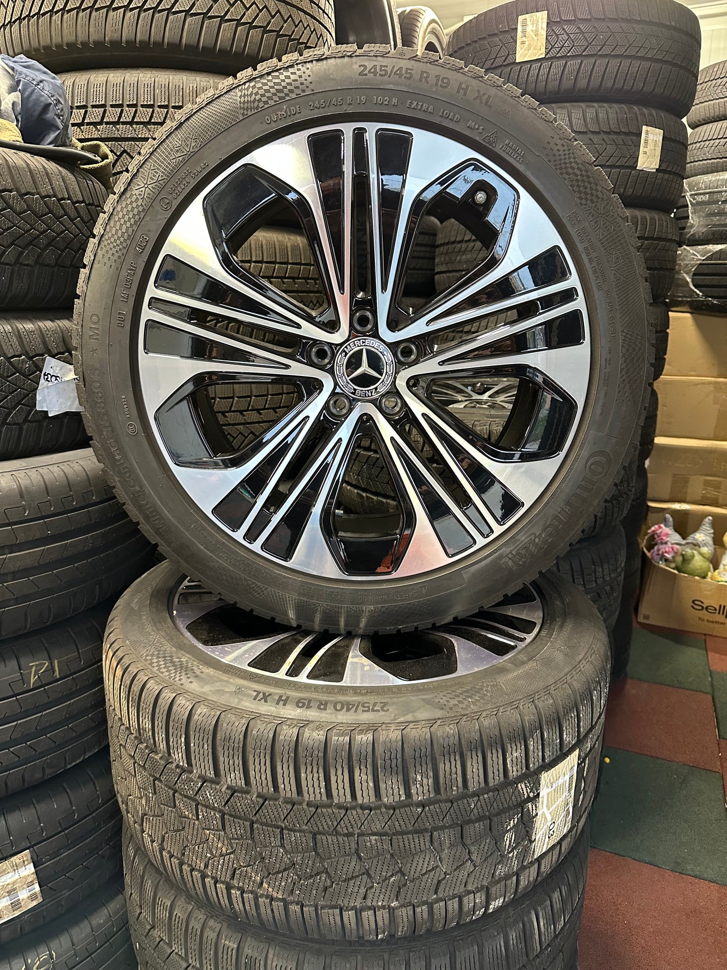 Mercedes E Klasse W214 19 Zoll Мерцедес E класа W214 19 цола зимен комплект зимни гуми