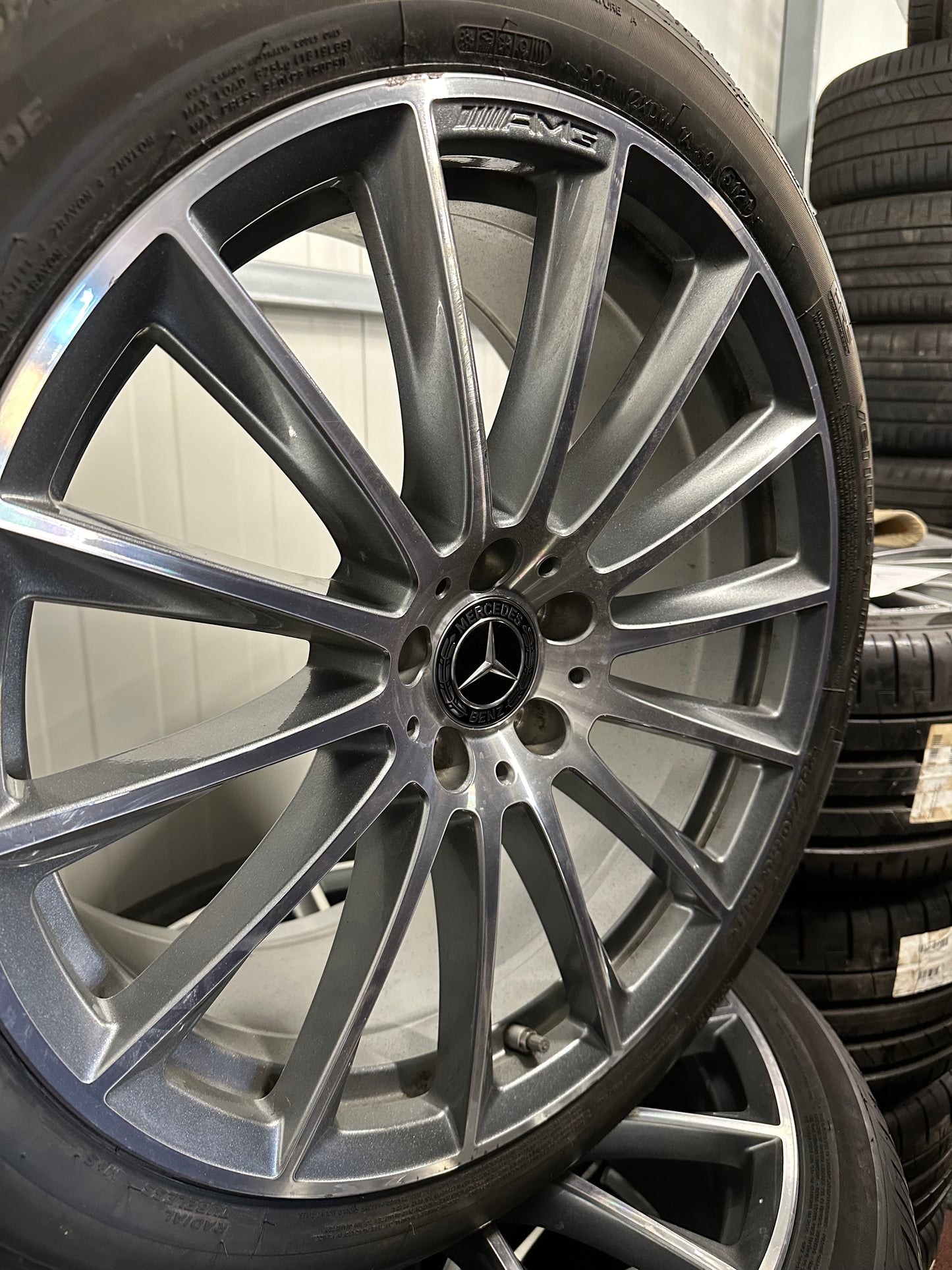 Mercedes S Klasse W223 AMG 20 Zoll Мерцедес С класа W223 V223 AMG джанти летен комплект всесезонни гуми 20 цола