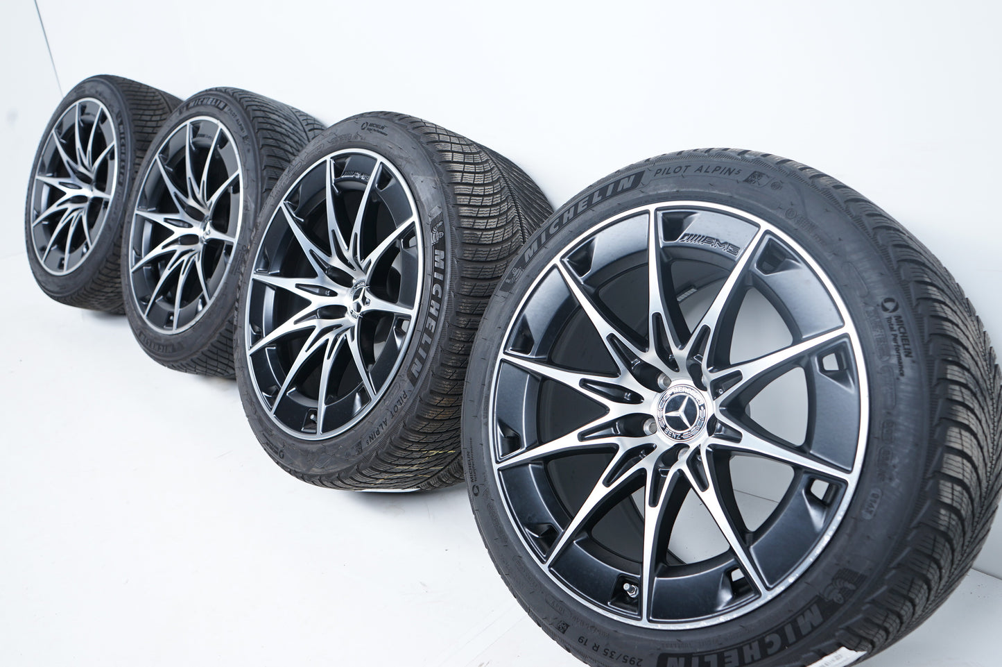 Оригинал Mercedes CLE53 AMG W236 19 Zoll Мерцедес ЦЛЕ53 АМГ W236 19 цола джанти зимен комплект зимни гуми
