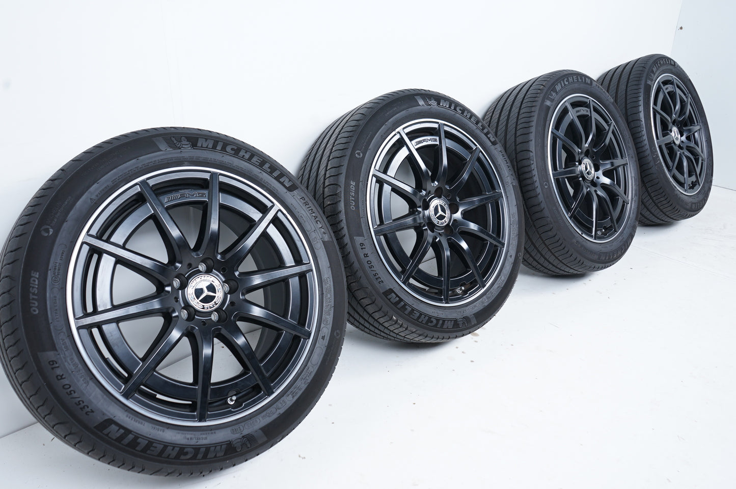 Оригинал Mercedes GLA35 GLB35 AMG H247 X247 19 Zoll Мерцедес ГЛА35 ГЛБ35 AMG 19 цола алуминиеви джанти летен комплект летни гуми