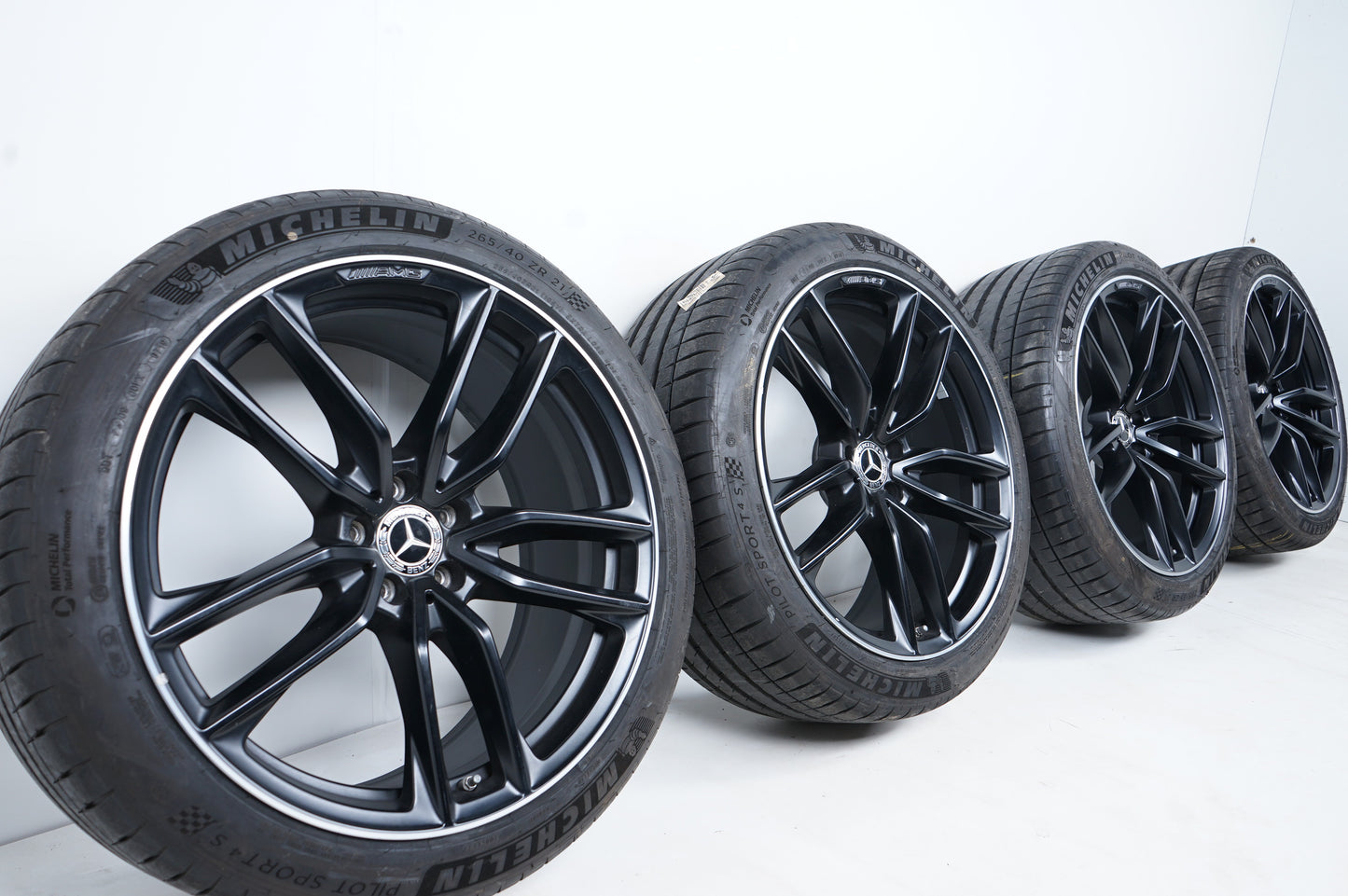 Оригинал Mercedes GLC43 GLC63 AMG W253 X253 21 Zoll Мерцедес ГЛЦ43 Глц63 класа W253 X253 C253 21 цола AMG джанти летен комплект летни гуми