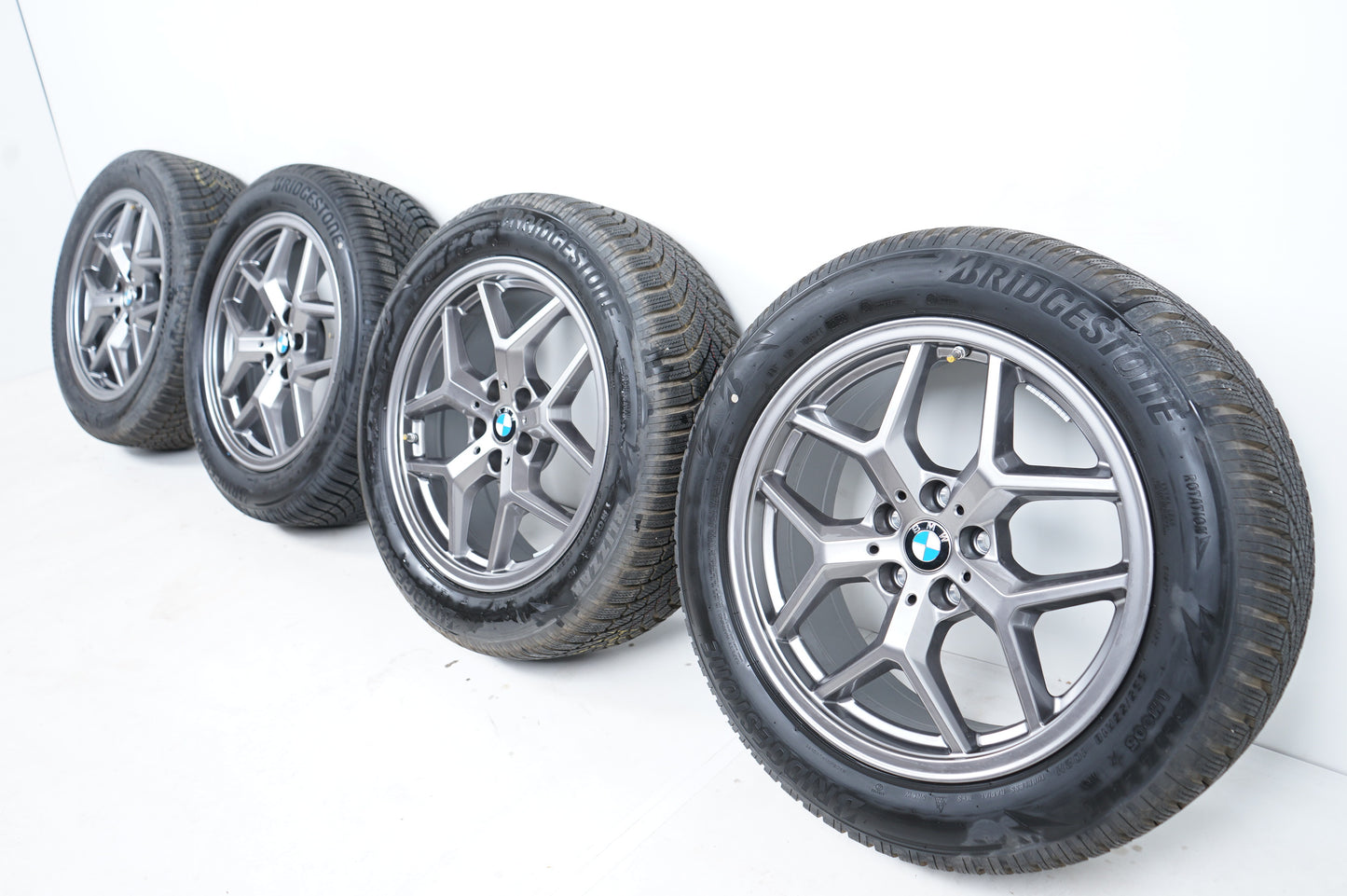 Оригинал като Нови BMW 5er G60 G61 18 Zoll Бмв 5-та серия Г60 Г61 18 цола Алуминиеви джанти зимен комплект зимни гуми