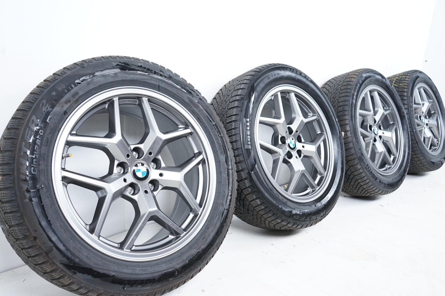 Оригинал като Нови BMW 5er G60 G61 18 Zoll Бмв 5-та серия Г60 Г61 18 цола Алуминиеви джанти зимен комплект зимни гуми