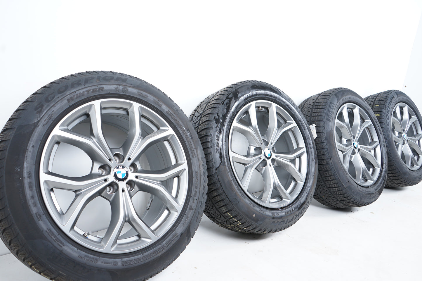 Оригинални BMW X5 X6 G05 G06 19 Zoll Бмв X5 X6 G05 G06 265 50 19 цола зимен комплект зимни гуми 5x112