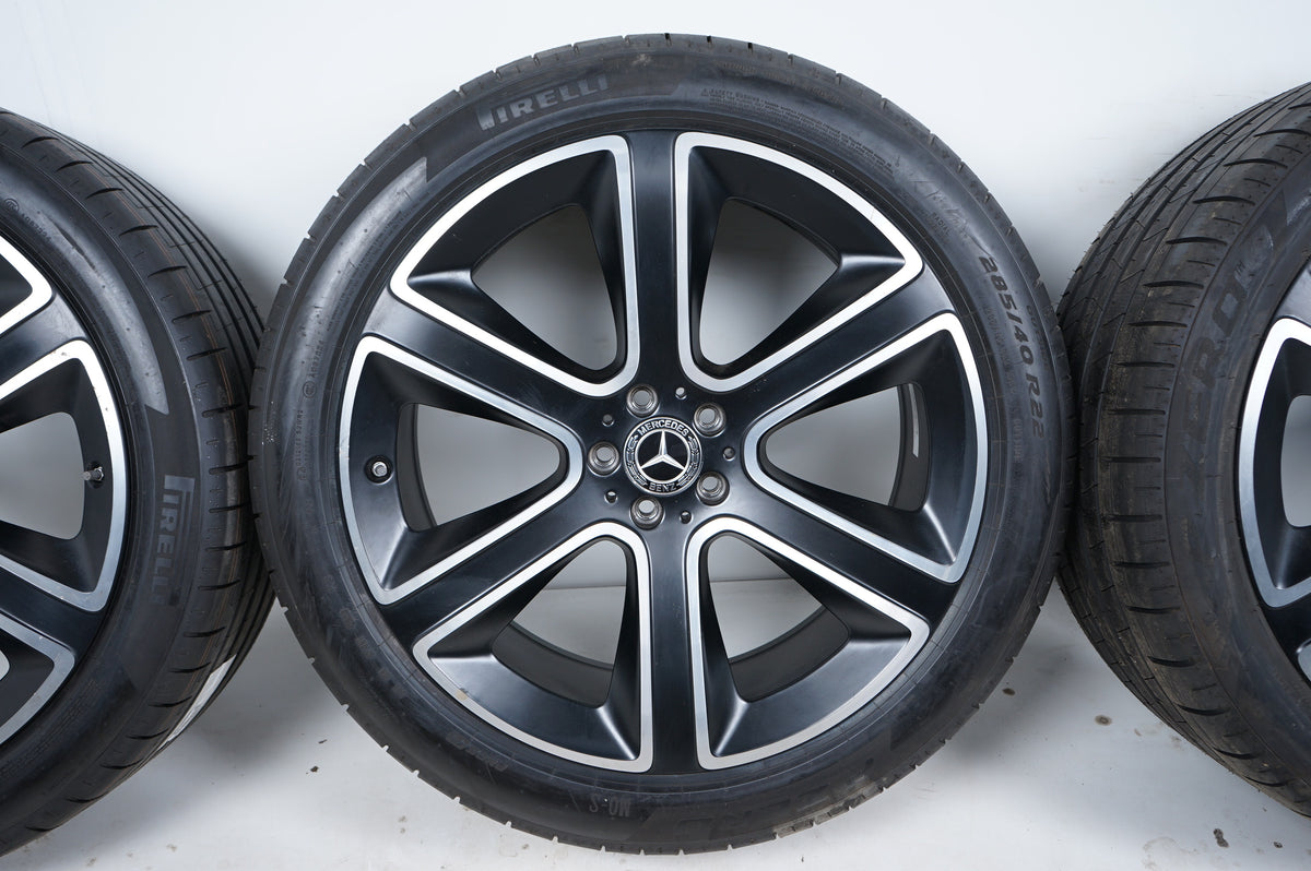 Оригинал като Нови Mercedes GLE V167 C167 W167 22 Zoll Мерцедес ГЛЕ 22 цола джанти летен комплект летни гуми
