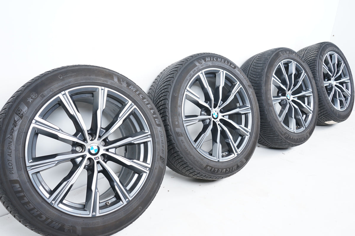 Оригинални BMW X5 X6 G05 G06 20 Zoll Бмв X5 X6 G05 G06 275 45 20 цола зимен комплект зимни гуми 5x112