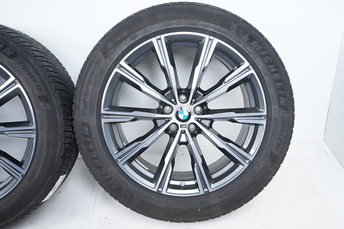 Оригинални BMW X5 X6 G05 G06 20 Zoll Бмв X5 X6 G05 G06 275 45 20 цола зимен комплект зимни гуми 5x112