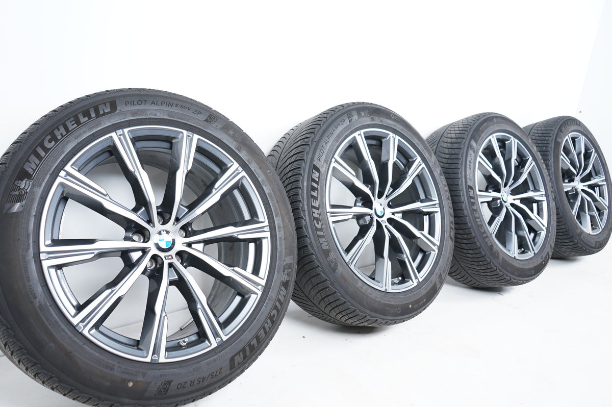Оригинални BMW X5 X6 G05 G06 20 Zoll Бмв X5 X6 G05 G06 275 45 20 цола зимен комплект зимни гуми 5x112