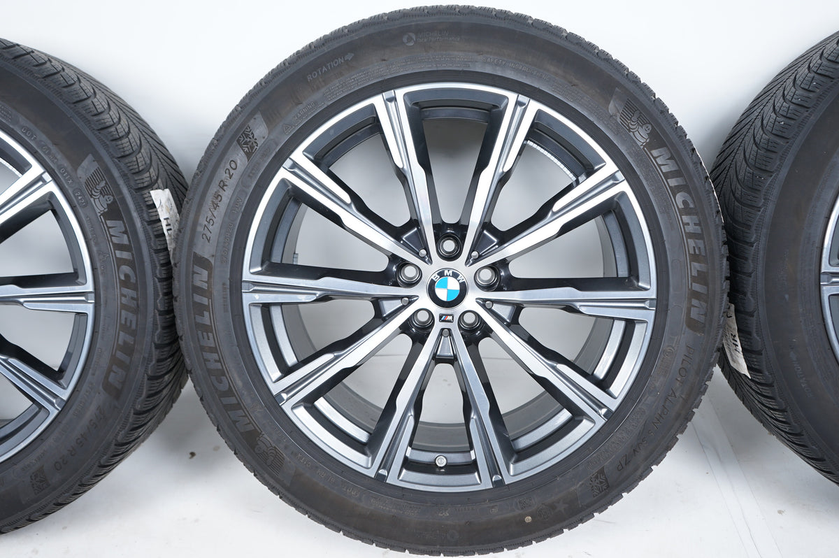 Оригинални BMW X5 X6 G05 G06 20 Zoll Бмв X5 X6 G05 G06 275 45 20 цола зимен комплект зимни гуми 5x112