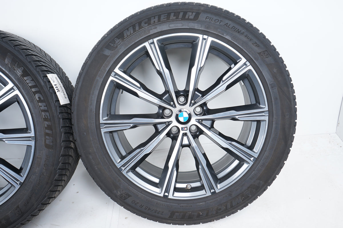 Оригинални BMW X5 X6 G05 G06 20 Zoll Бмв X5 X6 G05 G06 275 45 20 цола зимен комплект зимни гуми 5x112