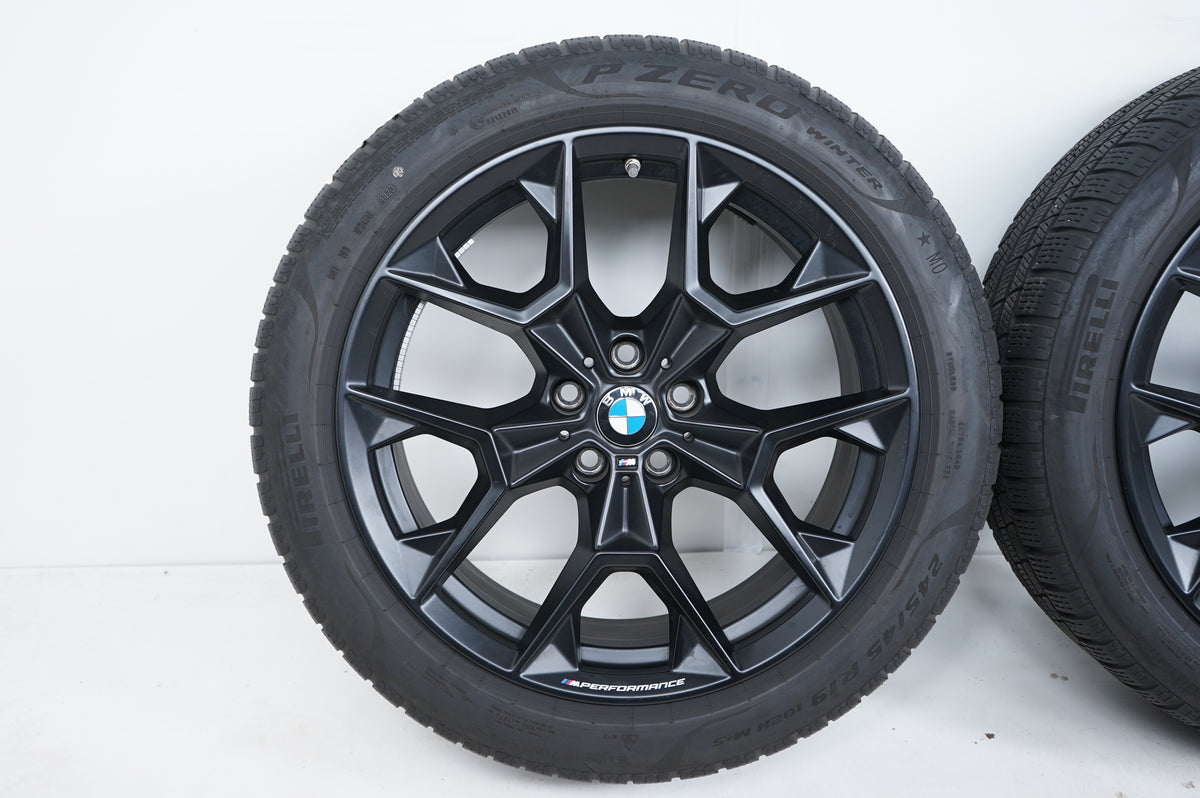 Оригинал BMW 5er G60 G61 19 Zoll 942M Бмв 5-та серия Г60 Г61 19 цола 942М Алуминиеви джанти зимен комплект зимни гуми