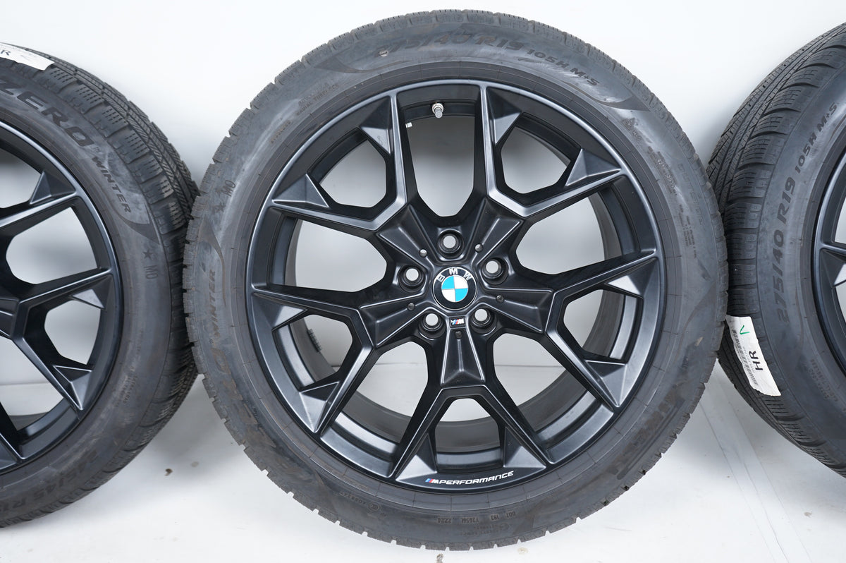 Оригинал BMW 5er G60 G61 19 Zoll 942M Бмв 5-та серия Г60 Г61 19 цола 942М Алуминиеви джанти зимен комплект зимни гуми