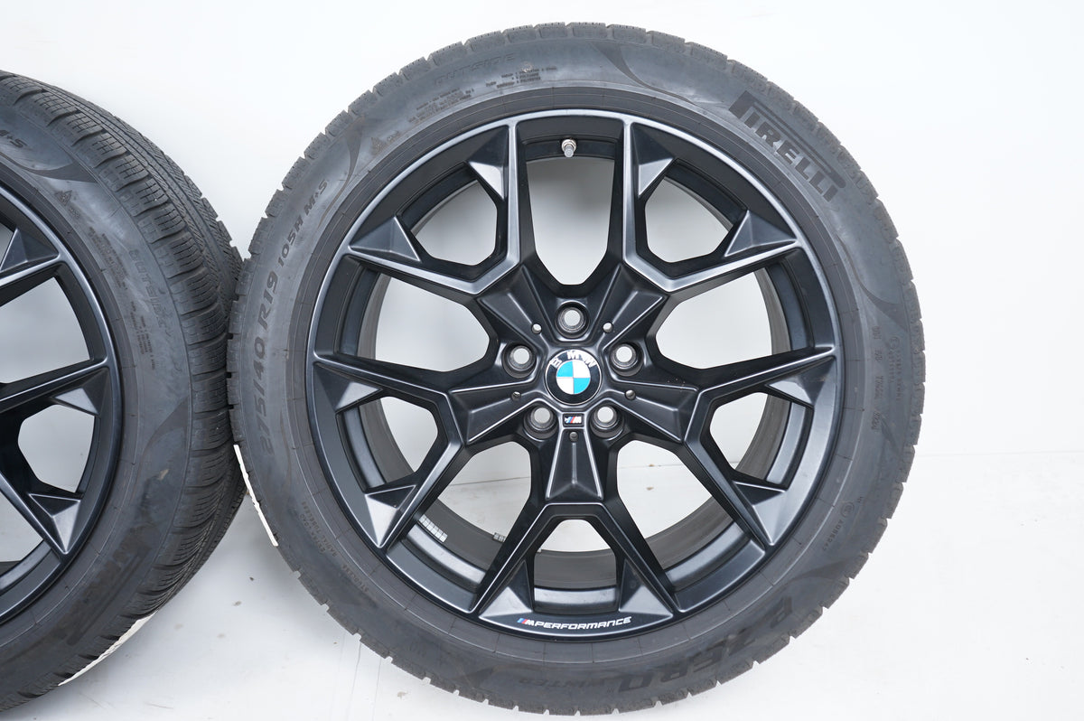 Оригинал BMW 5er G60 G61 19 Zoll 942M Бмв 5-та серия Г60 Г61 19 цола 942М Алуминиеви джанти зимен комплект зимни гуми