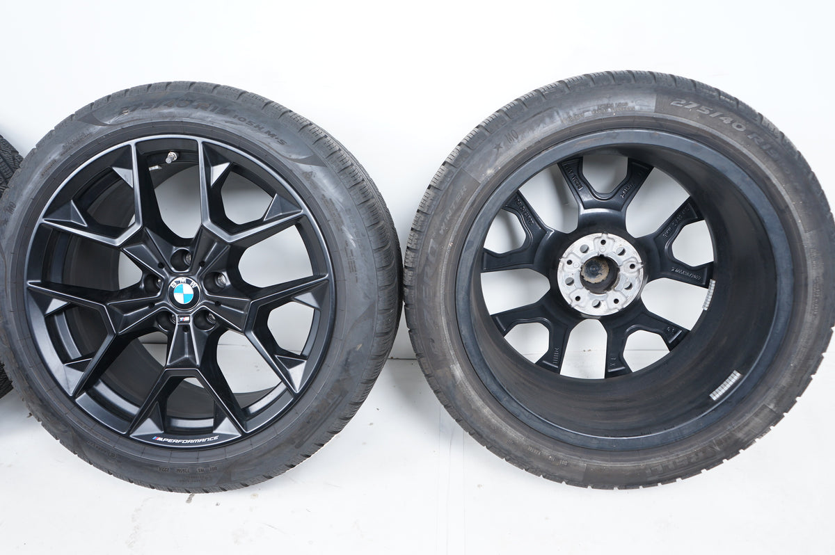 Оригинал BMW 5er G60 G61 19 Zoll 942M Бмв 5-та серия Г60 Г61 19 цола 942М Алуминиеви джанти зимен комплект зимни гуми