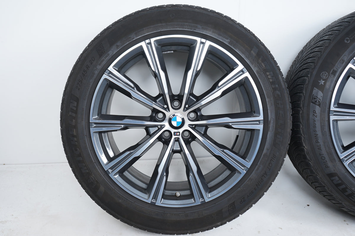 Оригинални BMW X5 X6 G05 G06 20 Zoll Бмв X5 X6 G05 G06 275 45 20 цола зимен комплект зимни гуми 5x112