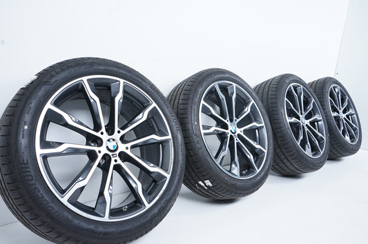Оригинал BMW X3 X4 G01 G02 20 Zoll M699 Бмв 20 цола Алуминиеви джанти летен комплект Нови летни гуми