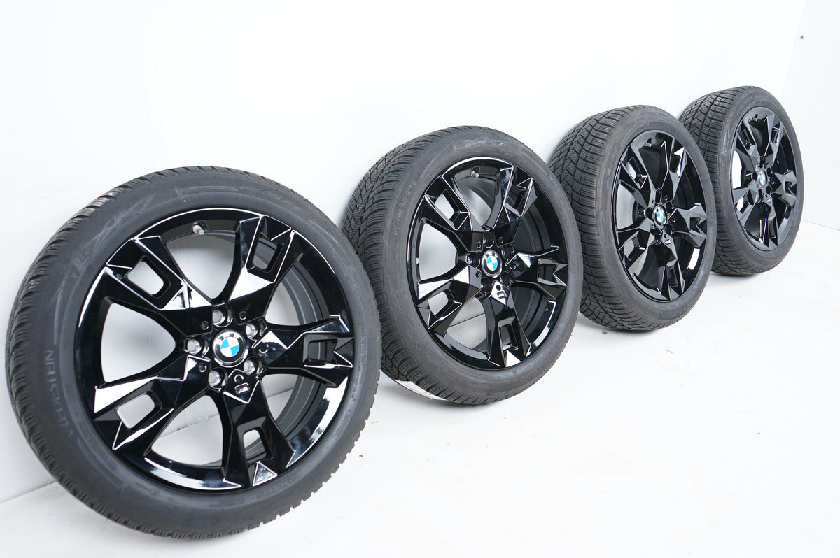 Оригинал като нови  BMW 1er 2er F74 F70 18 Zoll 968M Бмв 1-ва 2-ра серия F70 F74 18 цола Алуминиеви джанти зимен комплект зимни гуми