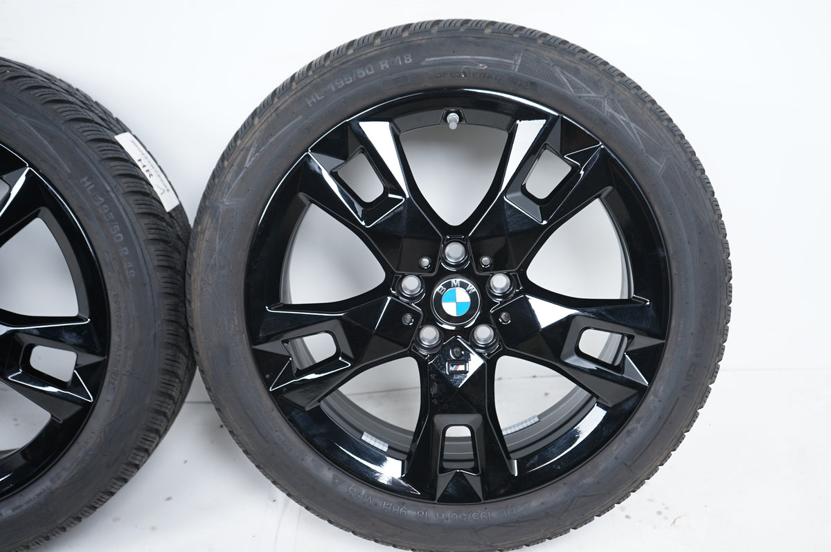 Оригинал като нови  BMW 1er 2er F74 F70 18 Zoll 968M Бмв 1-ва 2-ра серия F70 F74 18 цола Алуминиеви джанти зимен комплект зимни гуми