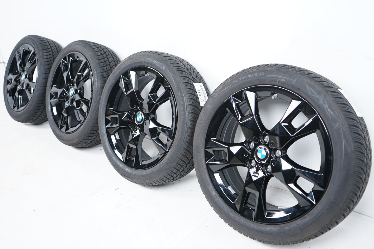 Оригинал като нови  BMW 1er 2er F74 F70 18 Zoll 968M Бмв 1-ва 2-ра серия F70 F74 18 цола Алуминиеви джанти зимен комплект зимни гуми