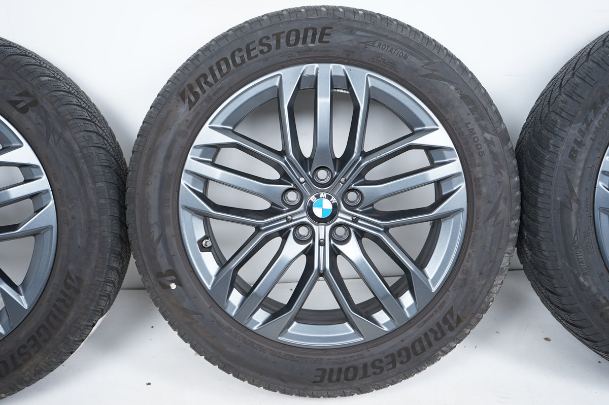Оригинални BMW iX1 X1 X2 U11 U10 18 Zoll Бмв У10 У11 18 цола джанти зимен комплект зимни гуми