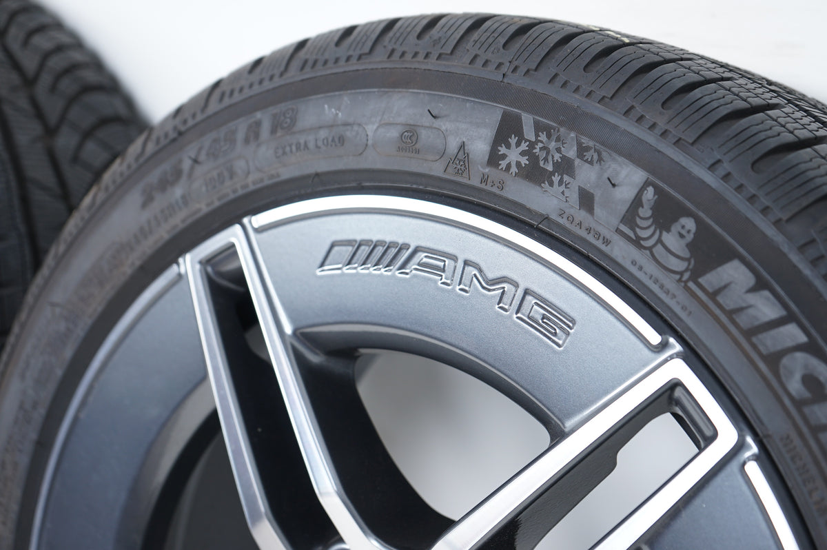 Оригинал Mercedes CLE Hybrid 300E W236 18 Zoll Мерцедес ЦЛЕ Хибрид 300Е W236 18 цола джанти зимен комплект зимни гуми