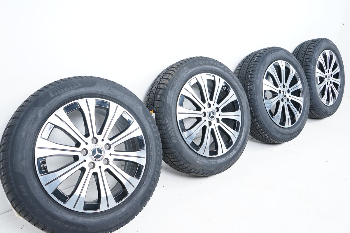 Като Нови Mercedes EQA EQB H243 X243 18 Zoll Мерцедес 18 цола джанти зимен комплект зимни гуми