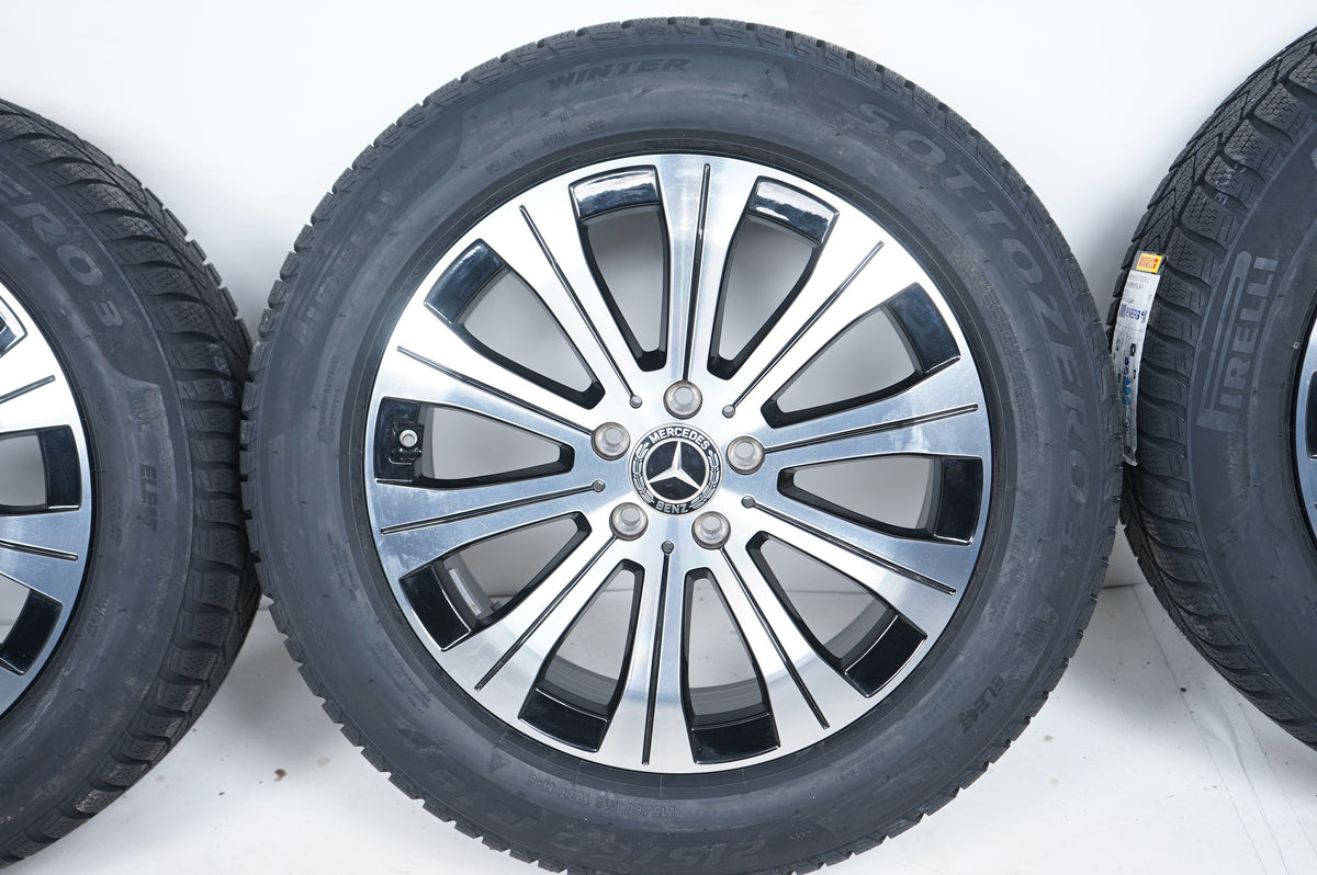 Като Нови Mercedes EQA EQB H243 X243 18 Zoll Мерцедес 18 цола джанти зимен комплект зимни гуми
