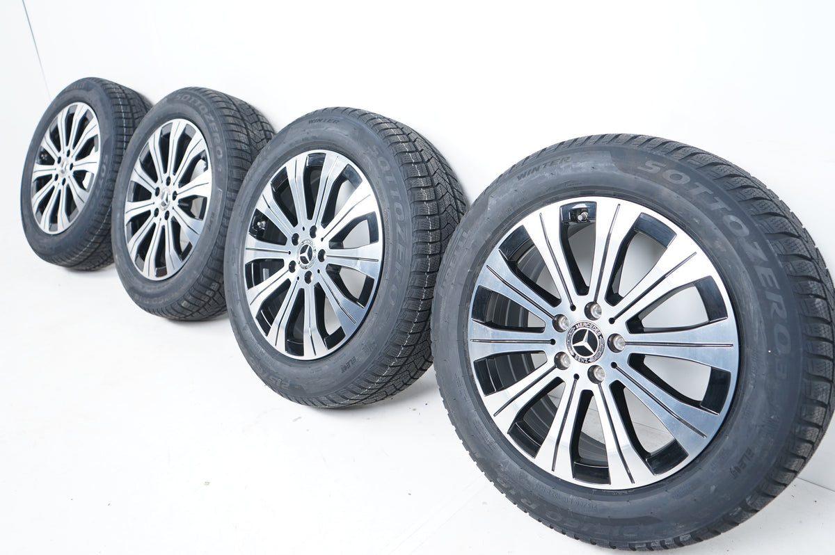 Като Нови Mercedes EQA EQB H243 X243 18 Zoll Мерцедес 18 цола джанти зимен комплект зимни гуми