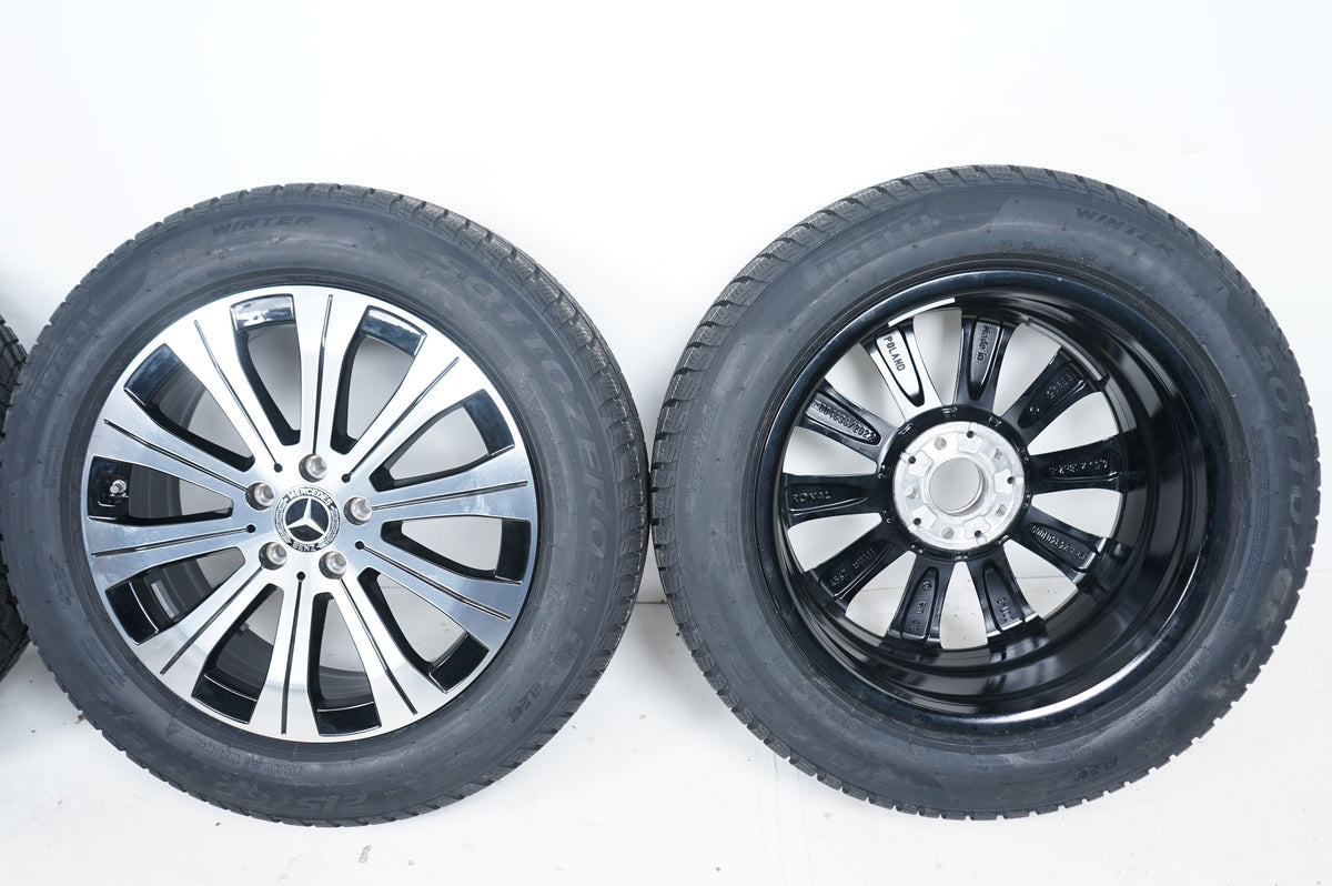 Като Нови Mercedes EQA EQB H243 X243 18 Zoll Мерцедес 18 цола джанти зимен комплект зимни гуми